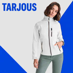 Slim-fit softshell-takki ANTRATIDA Woman painettuna tai painamattomana
