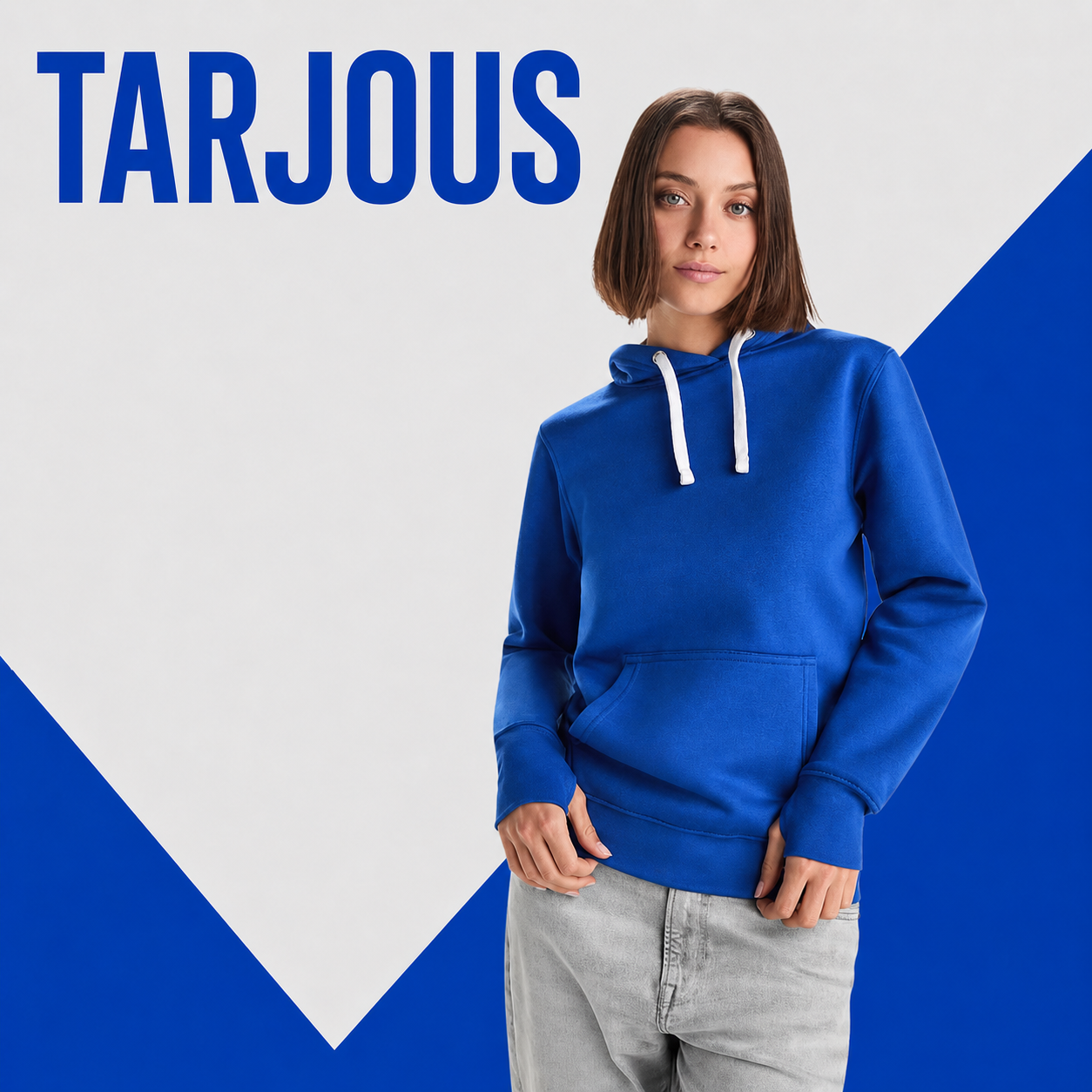 Muotoiltu huppari URBAN Woman 280g/m² painettuina tai painamattomina,