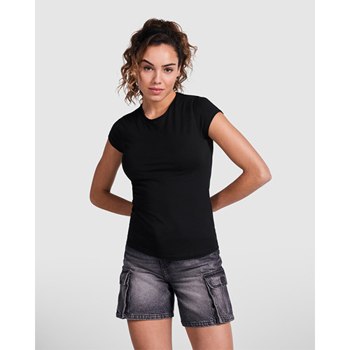 Slim-fit lyhythihainen T-Paita BALI 200g/m² painettuna tai painamattomana